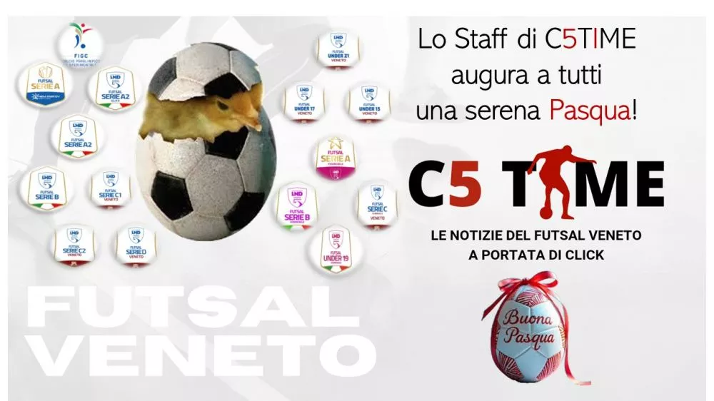 Lo Staff di C5 TIME  augura a tutti una serena Pasqua!