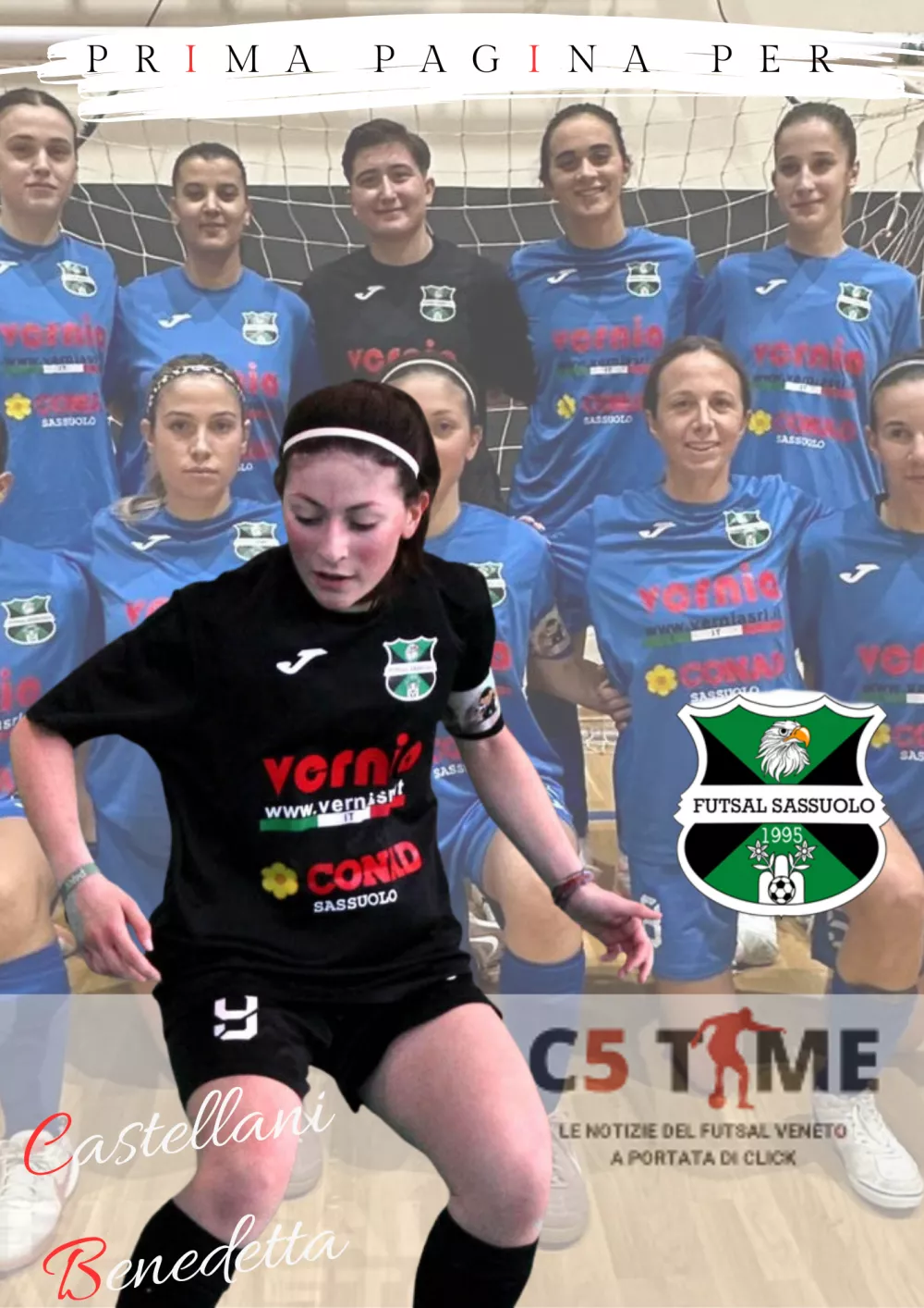 Prima Pagina per:    BENEDETTA CASTELLANI