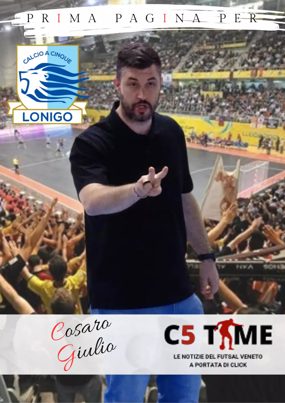Prima Pagina per: GIULIO COSARO