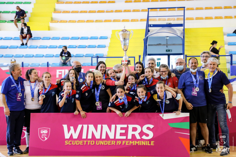 FB5 TEAM ROME vincente Scudetto Under 19 Nazionale Femminile