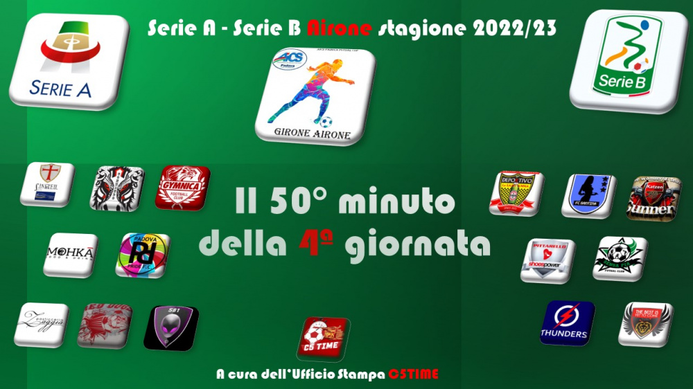 Gir. AIRONE Serie A e B Risultati 4ª giornata