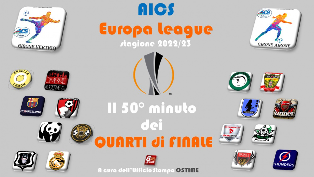 EUROPA LEAGUE QUARTI di FINALE