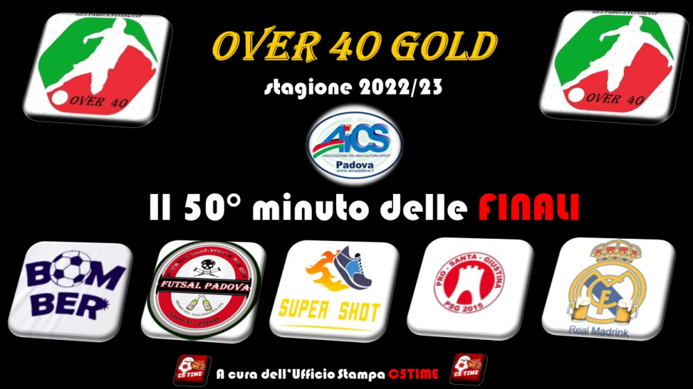 OVER 40 GOLD Risultati FINALI