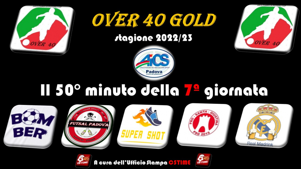 OVER 40 GOLD Risultati 7ª giornata