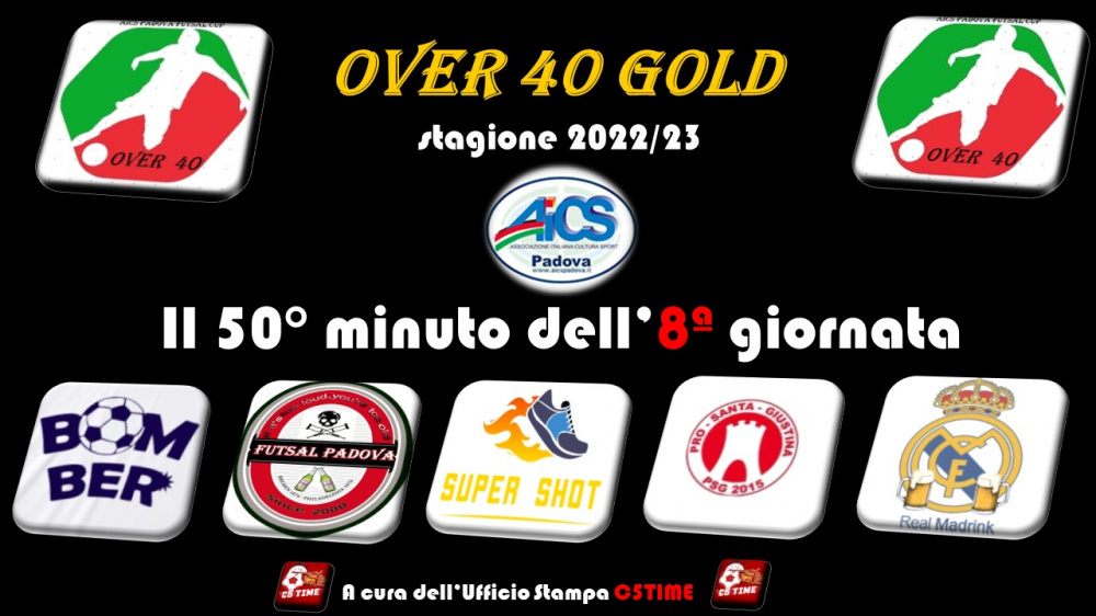 OVER 40 GOLD Risultati 8ª giornata