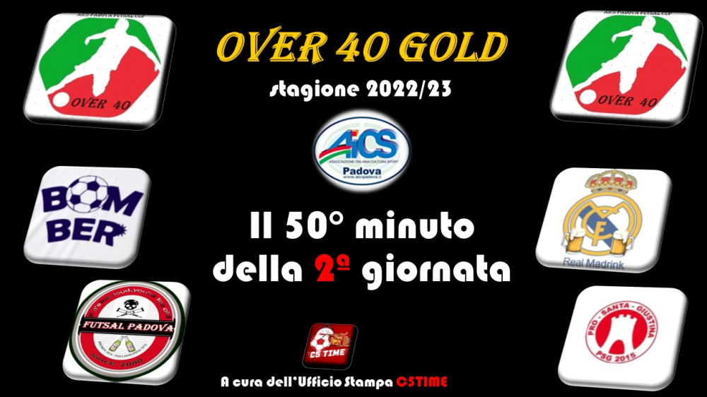 Gir. OVER 40 GOLD Risultati 2ª giornata