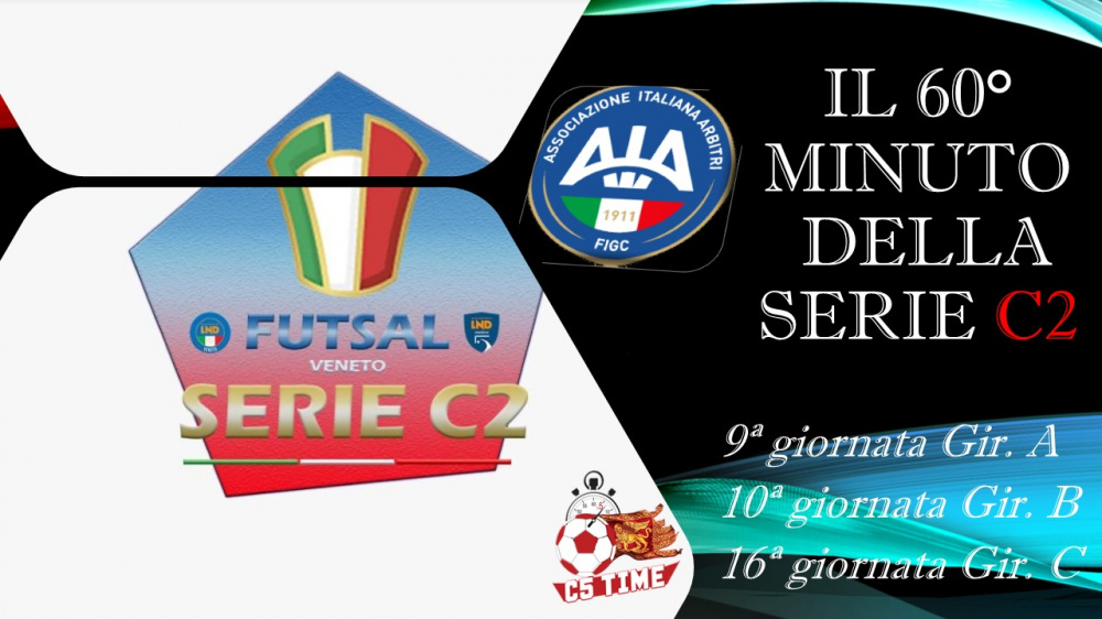 Serie C2 Il 60° MINUTO della 9ª giornata Gir. A 10ª giornata Gir. B 16ª giornata Gir. C