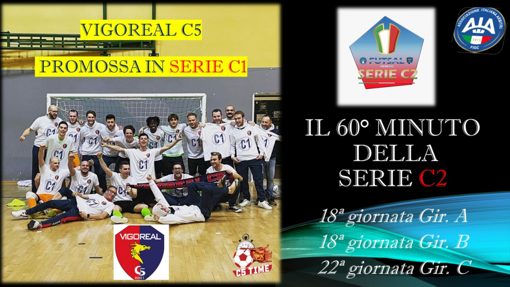 Serie C2 Il 60° MINUTO della 18ª giornata Gir. A 18ª giornata Gir. B 22ª giornata Gir. C