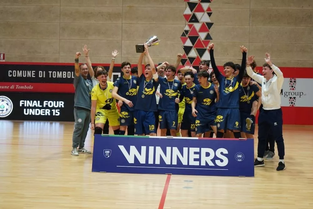 FUTSAL BISSUOLA 1987 vincitore della Coppa Veneto Under 15 2025/26