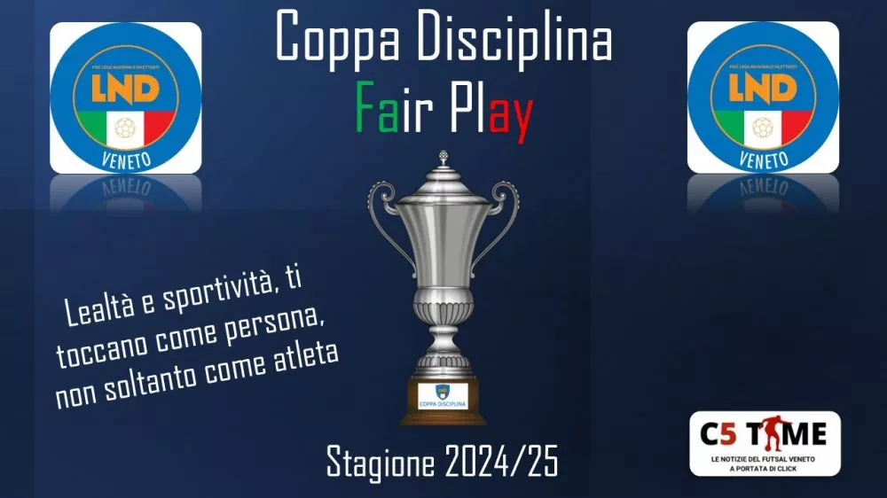 COPPA DISCIPLINA  stagione 2024/25