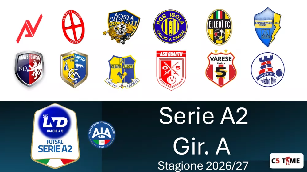 Serie A2 - Gir. A 2026/27