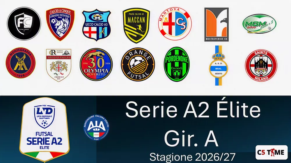 Serie A2 &Eacute;lite - Gir. A 2026/27