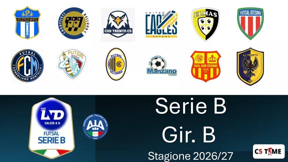 Serie B - Gir. B 2026/27