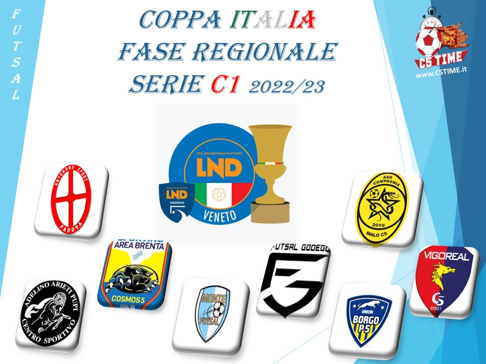 SERIE C1: COPPA ITALIA FASE REGIONALE C5 2022/23