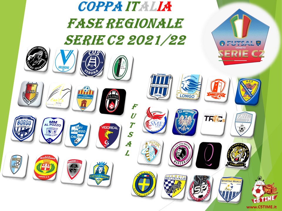 SERIE C2: COPPA ITALIA FASE REGIONALE C5 2021/22