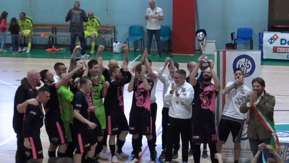 Asd Futsal Marco Polo vincitore della Coppa Veneto di Serie C2 2021/22