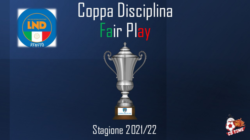 COPPA DISCIPLINA stagione 2021/22