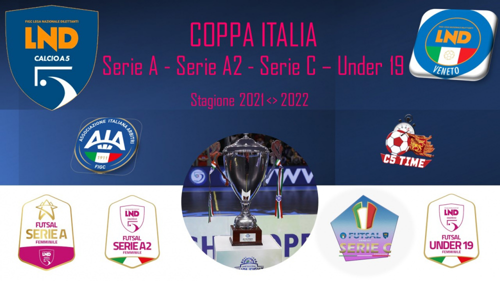 COPPA ITALIA 2021/22 Serie A - Serie A2 - Serie C - Under 19