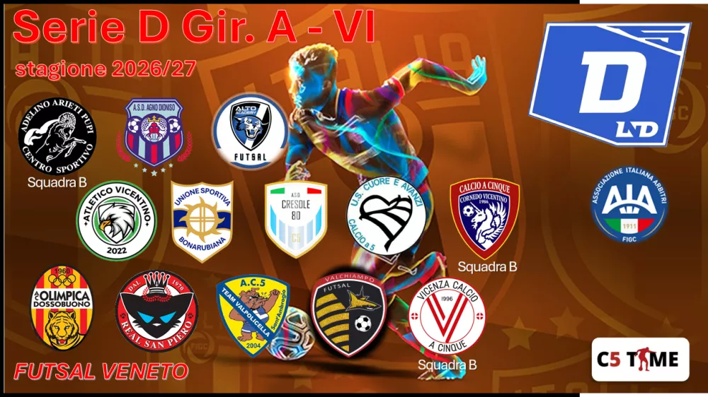 Serie D VI - Gir. A 2026/27