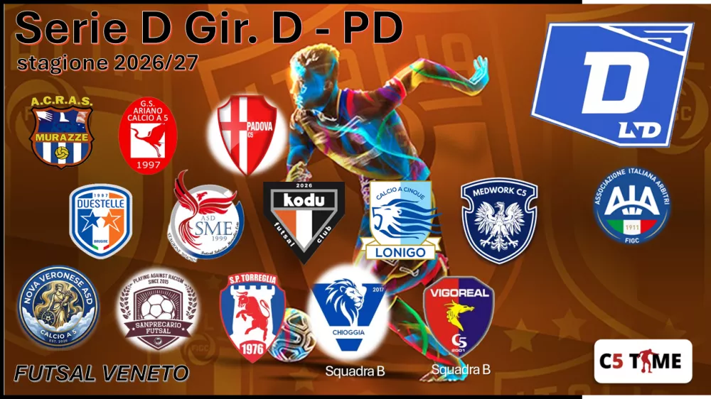 Serie D PD - Gir. D 2026/27
