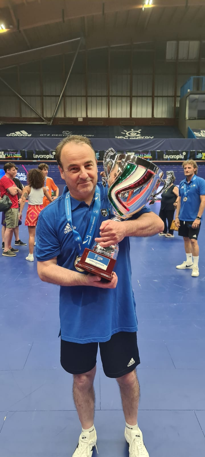 Moro Walter - Mister del Montecchio Futsal Team - Serie C1 stagione 2022/23