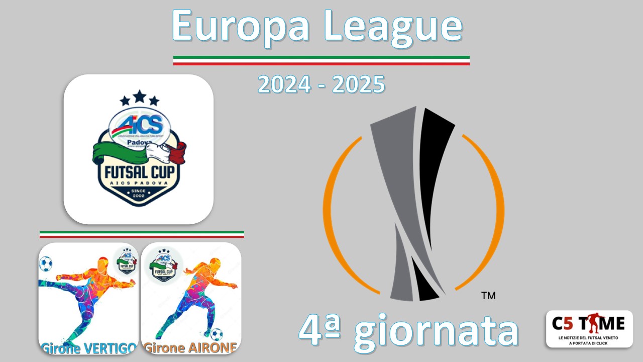 AICS Europa League 4ª giornata