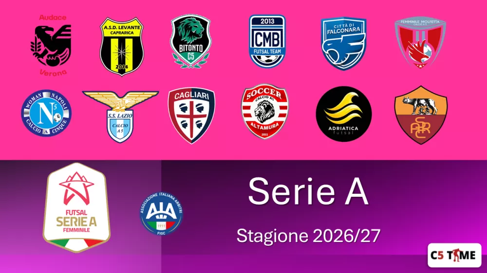 Serie A F - Gir. Unico 2026/27