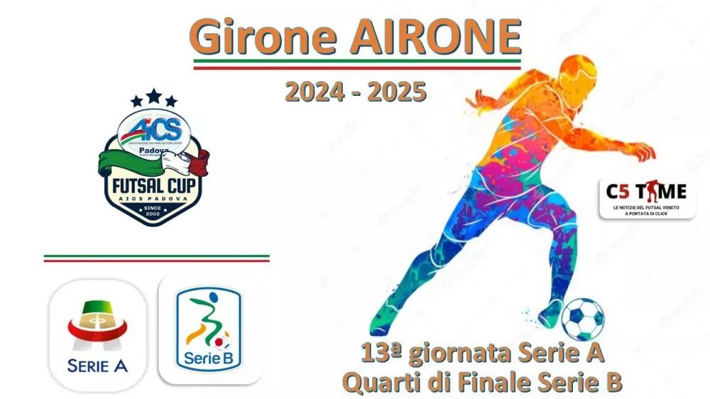 Girone AIRONE Serie A 13ª giornata Serie B Quarti di Finale