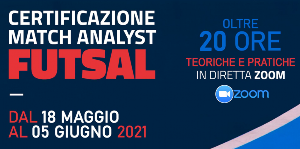 CERTIFICAZIONE "MATCH ANALYST FUTSAL"