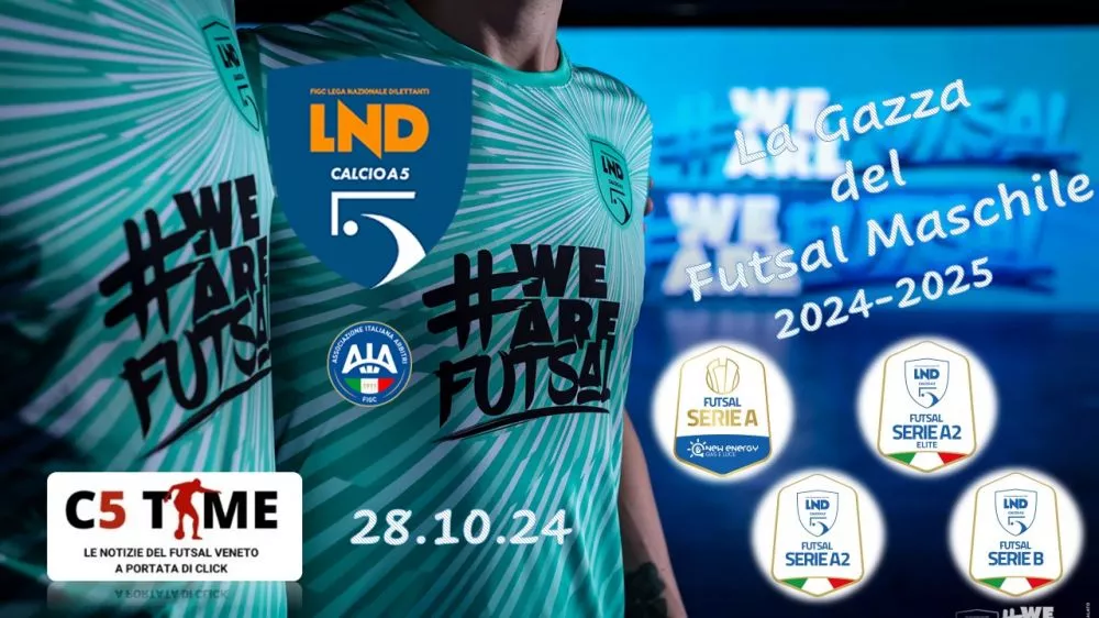 La Gazza del Futsal Maschile 28.10.24