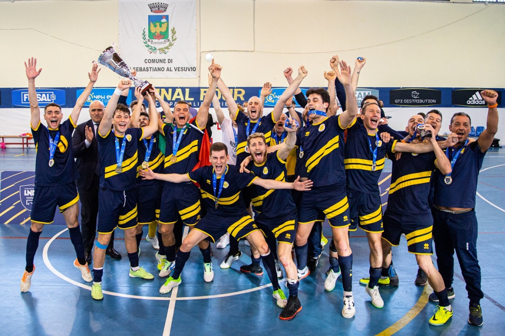 BISSUOLA C5 vincitore della Coppa Italia di Serie C 2021/22