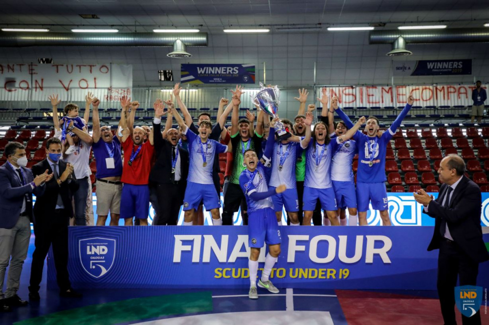 SICURLUBE FUTSAL REGALBUTO vincente Scudetto U19 Nazionale 2020/21