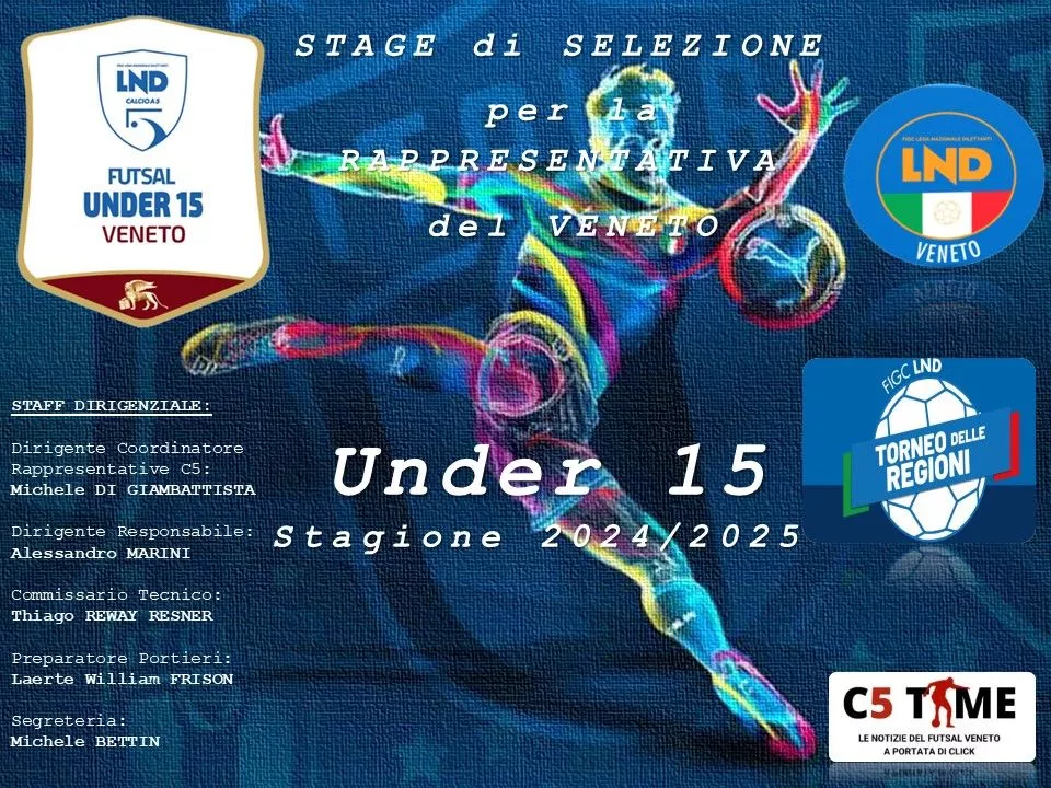 Under 15 Stage di Selezione 14.01.25