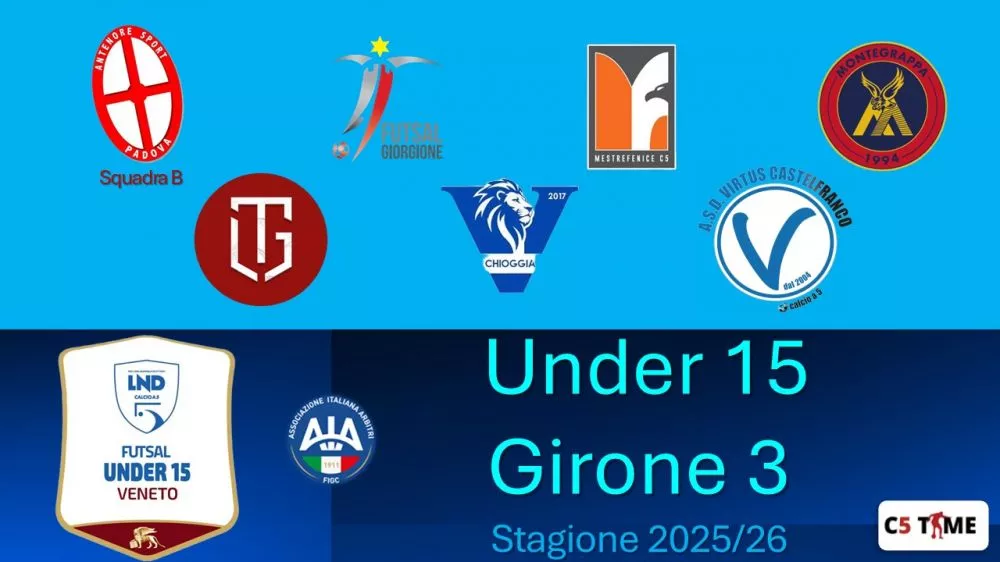 Under 15 Reg. - Gir. 3 2025/26