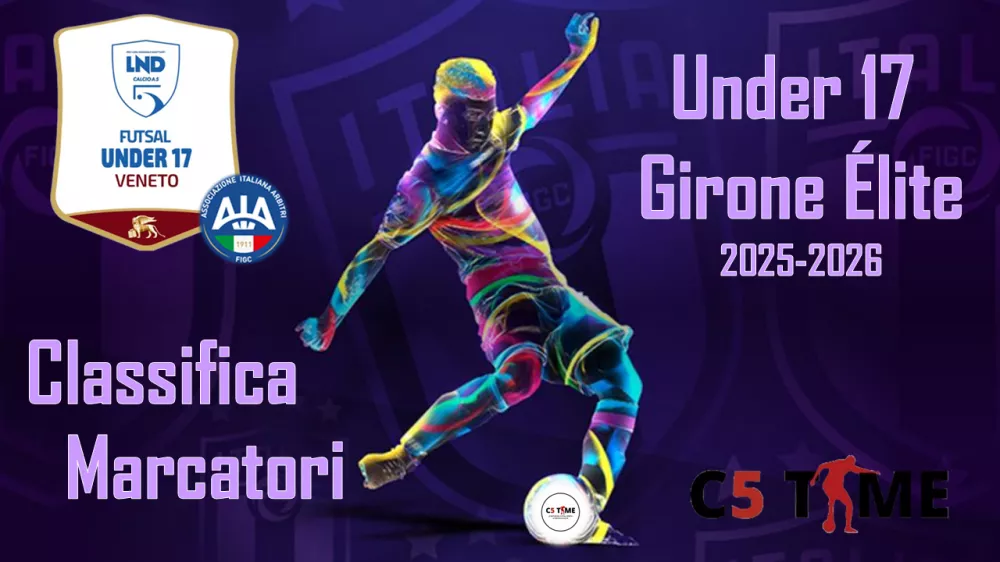 MARCATORI dell'Under 17 Gir. Élite stagione 2025/26