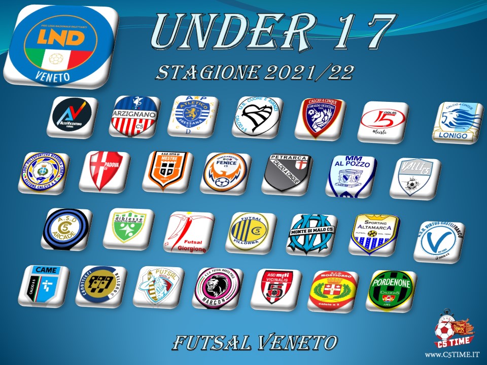 UNDER 17 stagione 2021/22