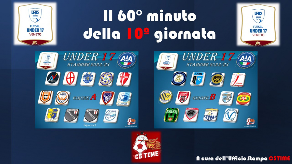 Under 17 Il 60° MINUTO della 10ª giornata