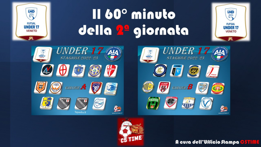 Under 17 Il 60° MINUTO della 2ª giornata