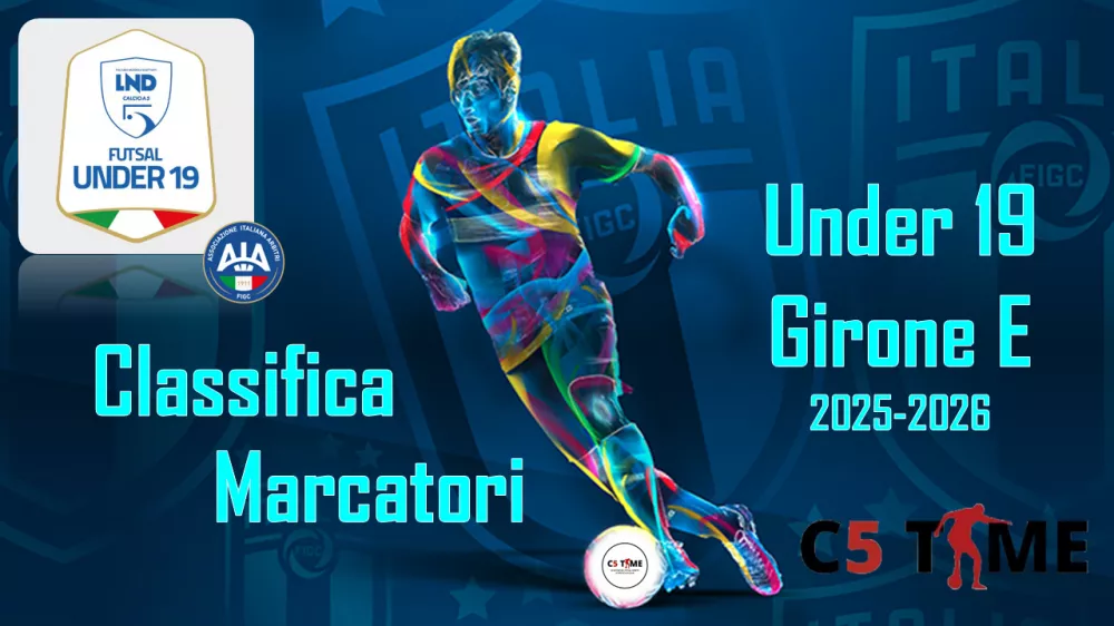 MARCATORI dell'Under 19 Gir. E stagione 2025/26