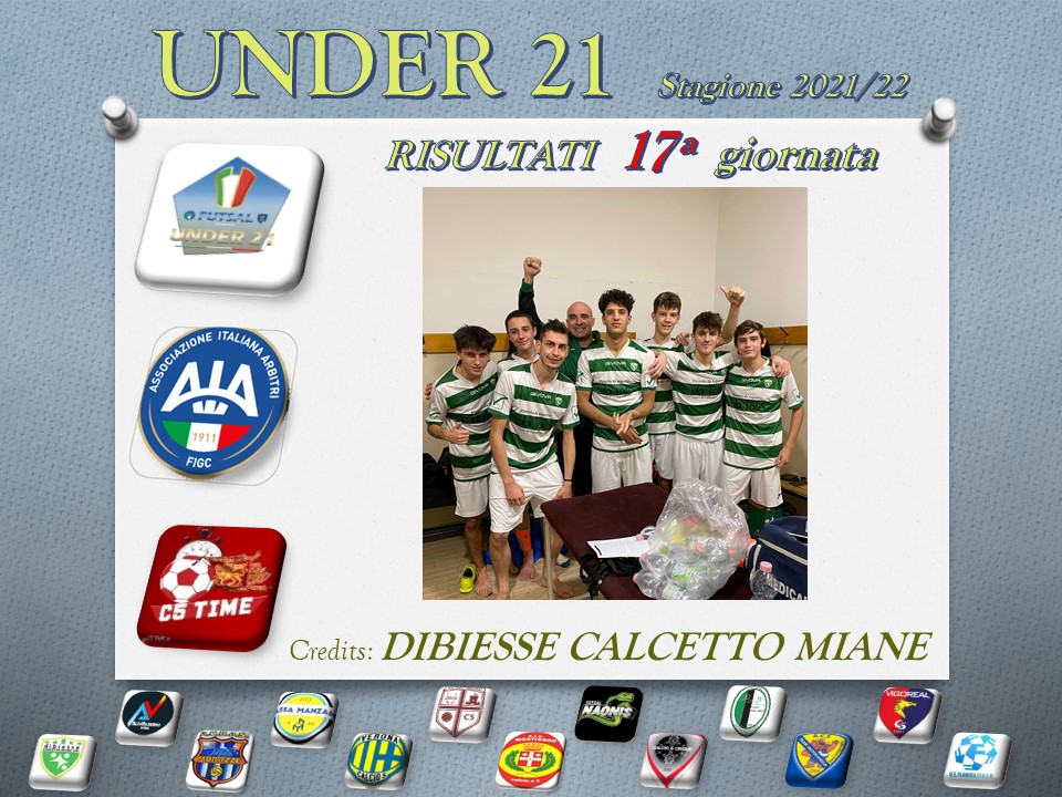 Under 21 Risultati 17ª giornata