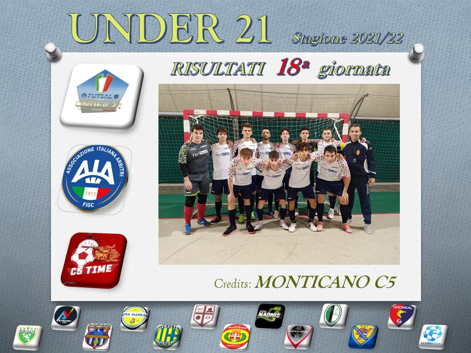 Under 21 Risultati 18ª giornata