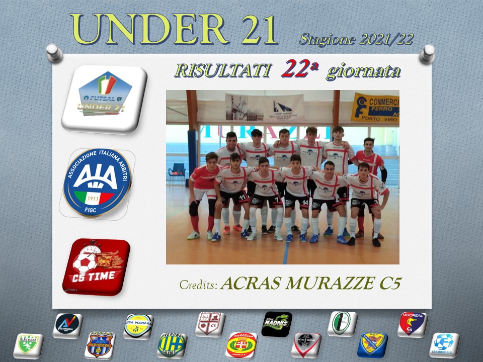 Under 21 Risultati 22ª giornata