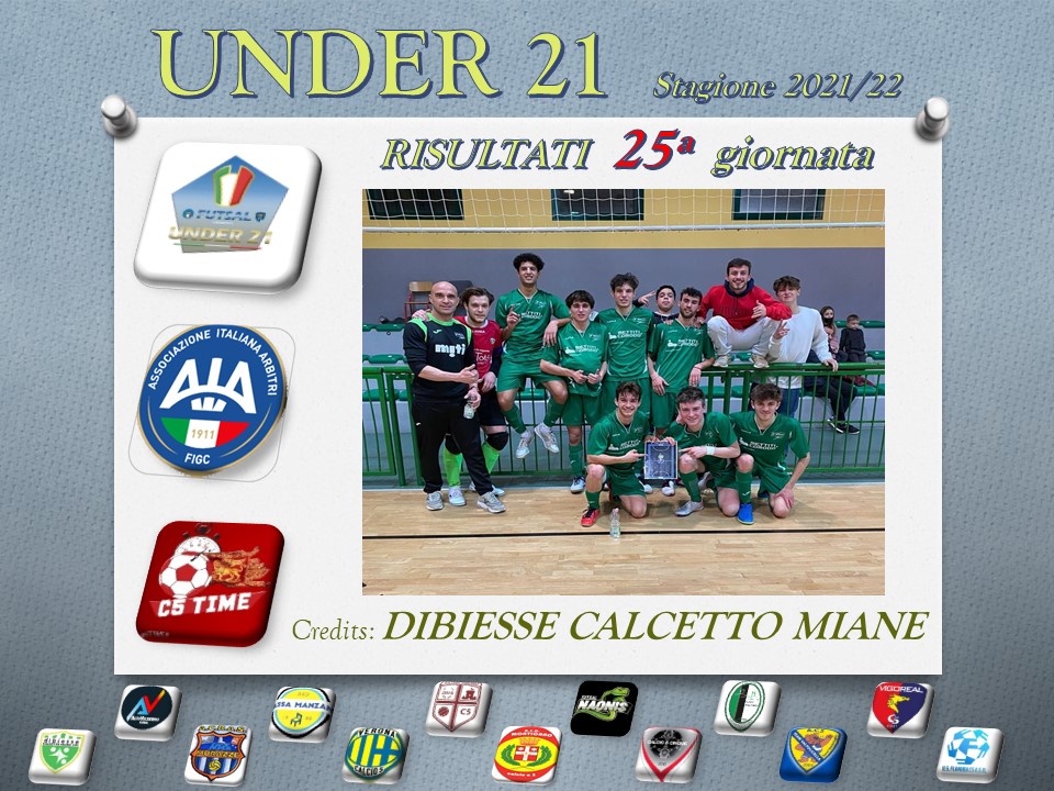 Under 21 Risultati 25ª giornata