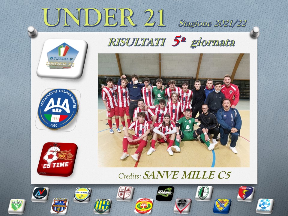 Under 21 Risultati 5ª giornata