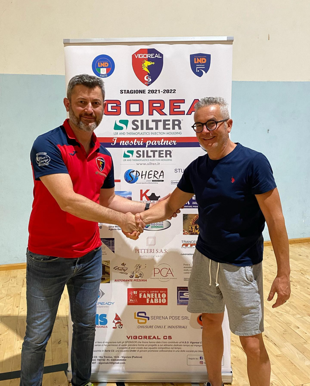 Benericetti Stefano - Mister del Vigoreal C5 - Serie C1 stagione 2022/23