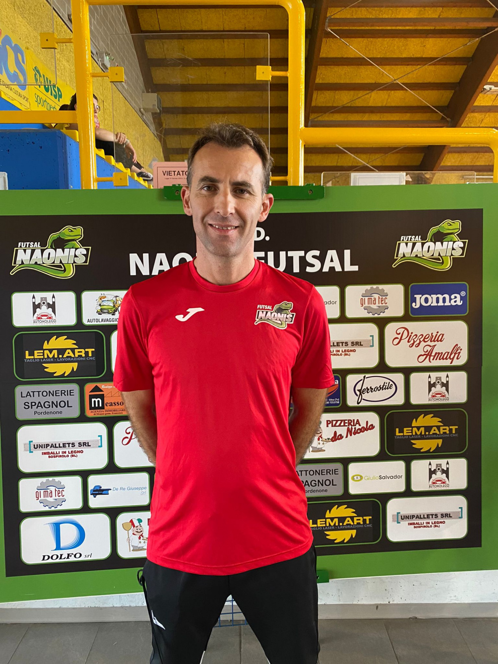 Devillagomez Giancarlo - Mister del Naonis Futsal - Under 21 stagione 2022/23