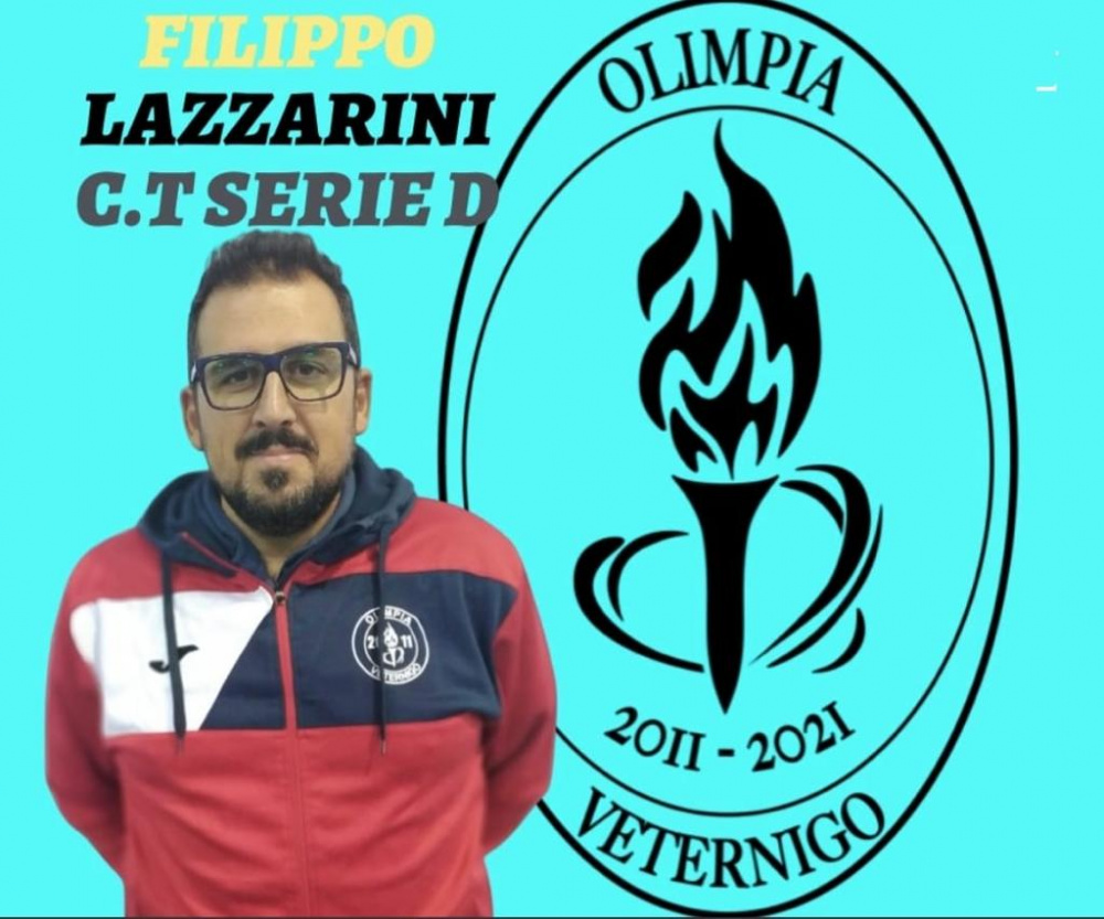 Lazzarini Filippo - Mister dell'Olimpia Veternigo C5 - Serie D Gir. D - VE stagione 2022/23